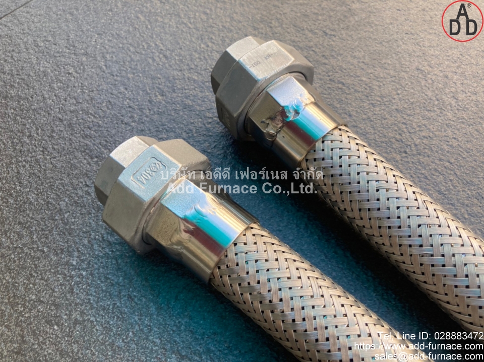 ท่ออ่อนสแตนเลส Gas Hose Stainless Steel 304 (2)